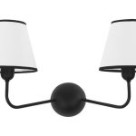 Черно-белое бра CECILE Nowodvorski 6625