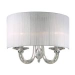Белое бра Ideal Lux SWAN AP2 BIANCO 035864