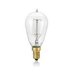 Декоративная ретро-лампа накаливания Ideal Lux DECO E14 40W 096216