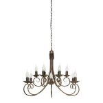 Медная люстра PŁOMYK Nowodvorski 492