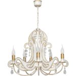 Бело-золотая классическая люстра Nowodvorski SEVILLA V 3508