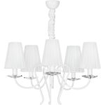 Белая люстра TROPEA WHITE V Nowodvorski 5204
