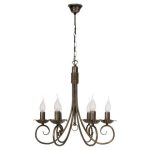 Медная люстра  PŁOMYK VI Nowodvorski 484