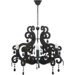 Черная классическая люстра Nowodvorski ISABELLA V 3425