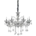 Прозрачная люстра  COLOSSAL SP8 Ideal Lux 114187