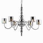 Хромированная люстра DUCA IDEAL LUX 4556