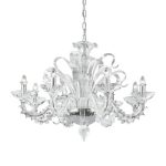 Прозрачная люстра Ideal Lux SAN MARCO SP8 Ideal Lux 052229