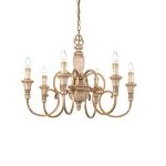 Медная люстра PALIO IDEAL LUX 93802