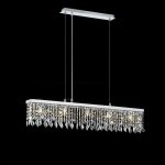 Хромированный линейный светильник PLAZA Ideal Lux 074573