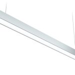 Серебристый линейный светильник Faldi LINER XS10 10W 3000K, 540мм