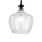 Прозрачный подвесной светильник Ideal Lux LORD SP1 TRASPARENTE 263632