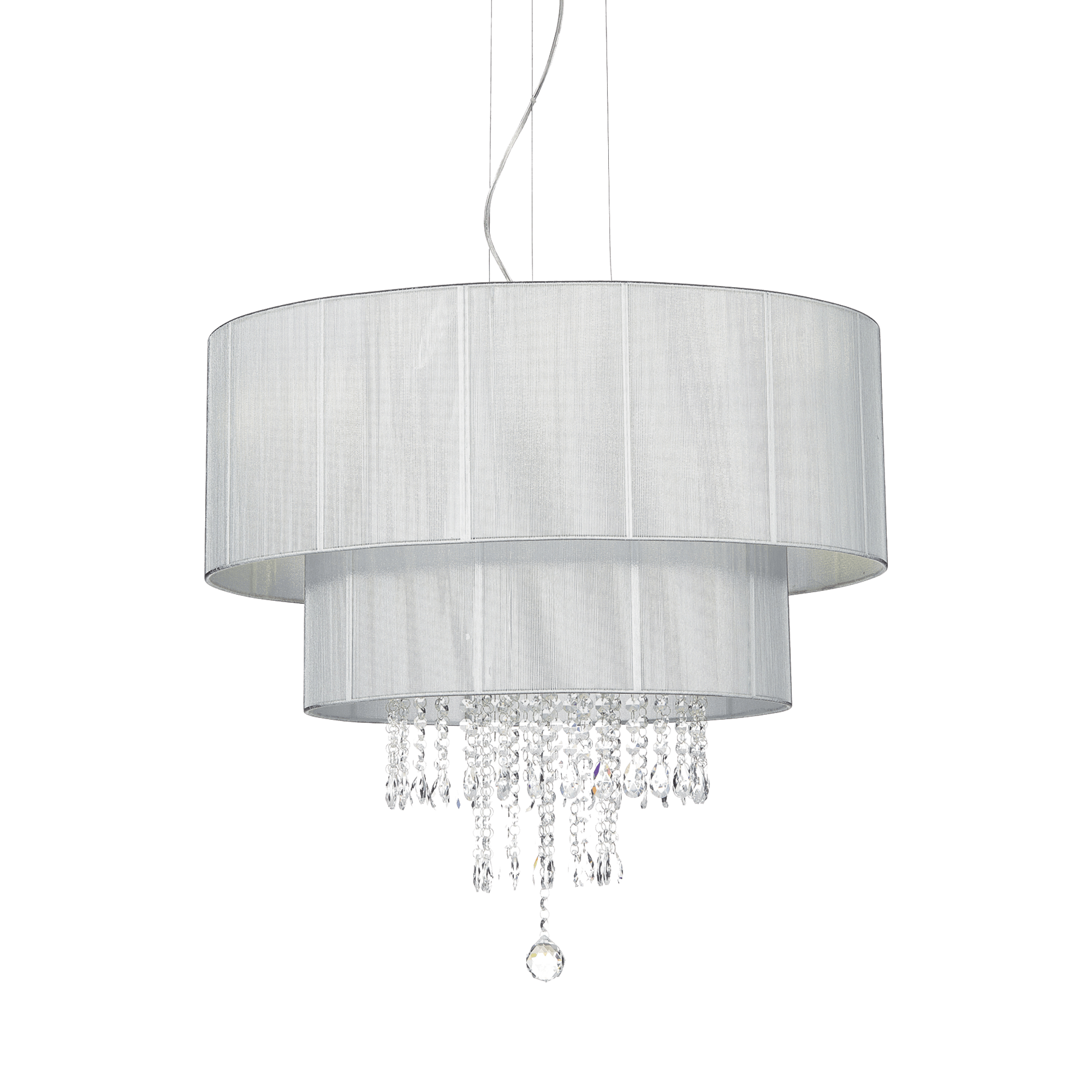 Product 12441 еребристая подвесная люстра Ideal Lux OPERA SP6 122601 — изображение 1