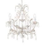 Белая люстра CASCINA SP5 IDEAL LUX 100272