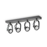 Черный светильник GLIM IDEAL LUX 229607